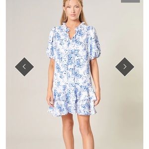 SugarLips Halcyon Floral Runner Up Shift Dress